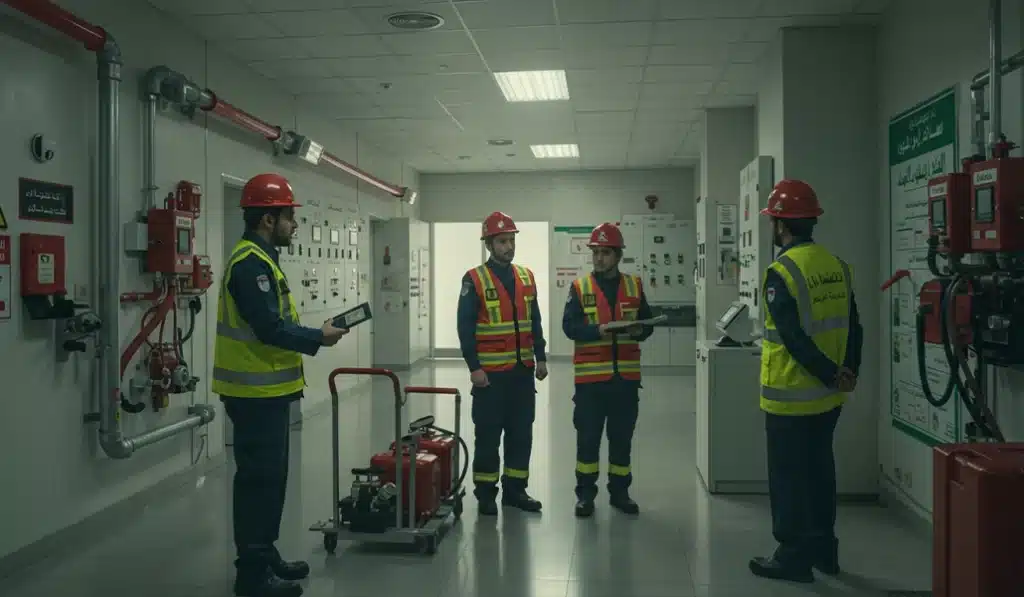 الاخبار 3 هندسة مكافحة الحرائق